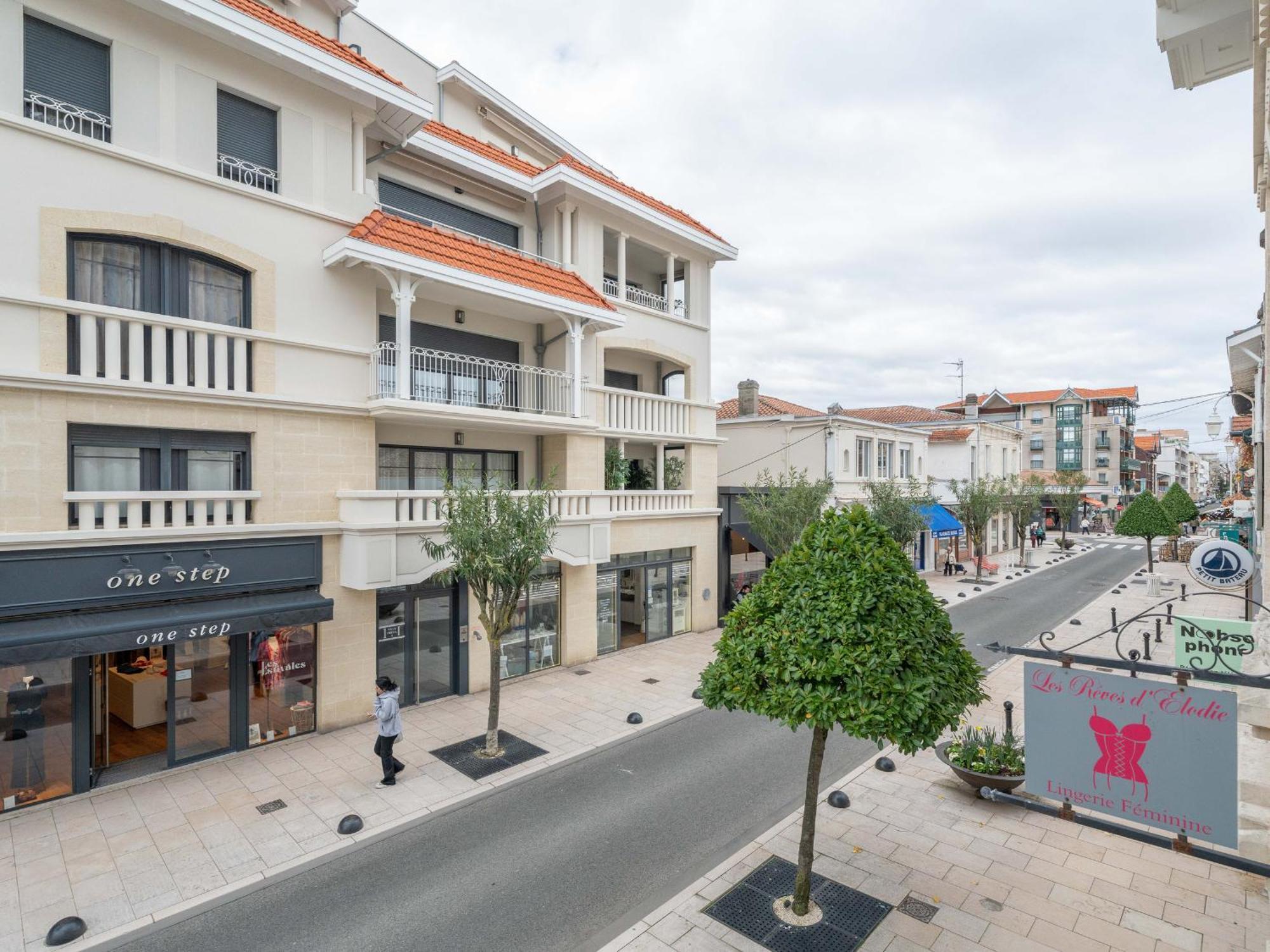 T3 En Centre-Ville D'Arcachon, Proche Plage, Balcons, Parking, Ascenseur Et Wi-Fi - Fr-1-319-440 Bagian luar foto